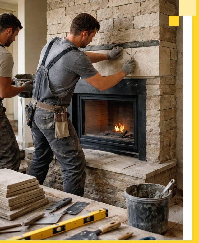 Проектирование и установка открытых каминов в Тобольске