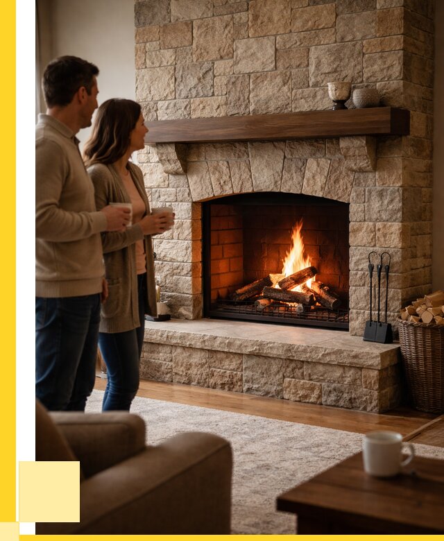 Каменные камины на заказ в Тобольске от 183006 р. | ЭриданТбл