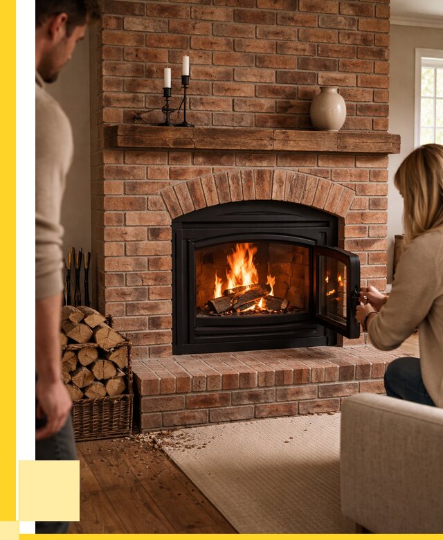 Кирпичные камины под ключ в Тобольске от 152505 р. | ЭриданТбл