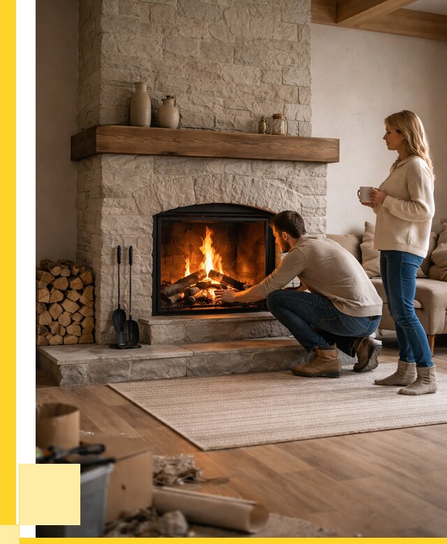 Камины для загородного дома в Тобольске от 355845 р., ЭриданТбл