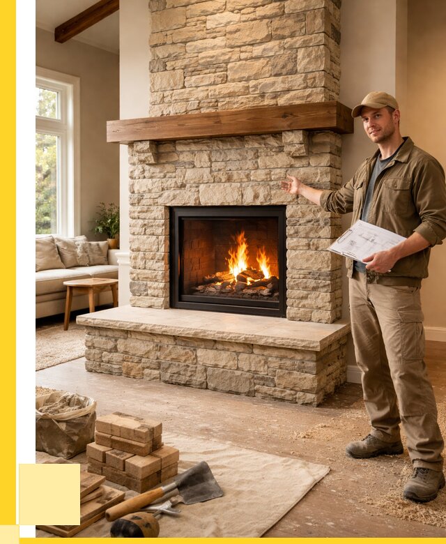 Камины под ключ в Тобольске от 183006 р. | ЭриданТбл — установка