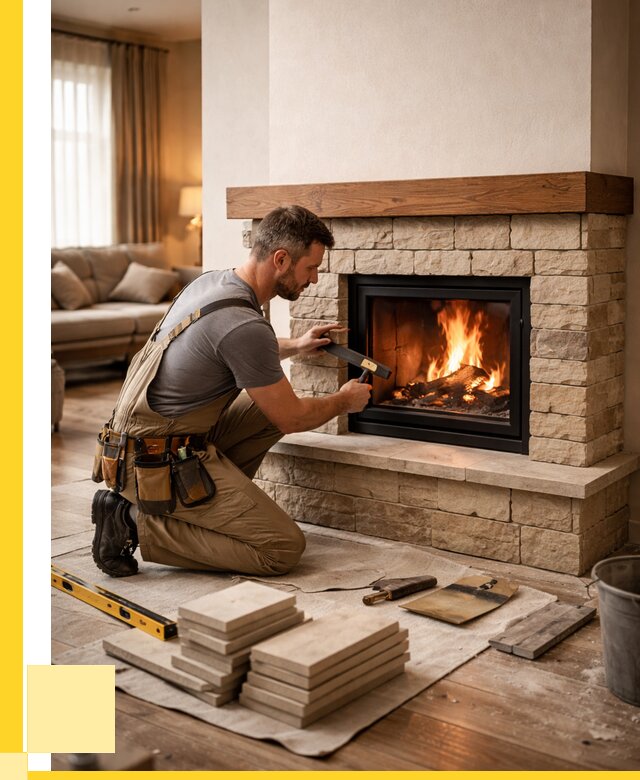 Строительство каминов в Тобольске от 152505 р., ЭриданТбл - под ключ