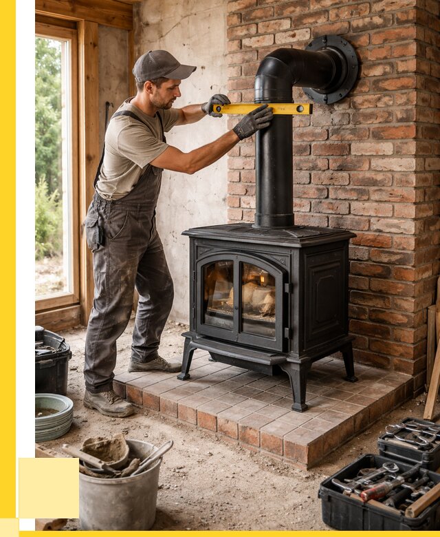 Монтаж печей установка банной печи в Тобольске от 15251 р. | ЭриданТбл