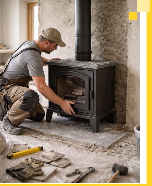 Профессиональный монтаж печей и каминов в Тобольске под ключ