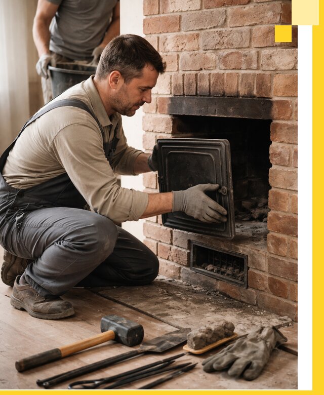 Ремонт печей в Тобольске с гарантией качества и безопасности