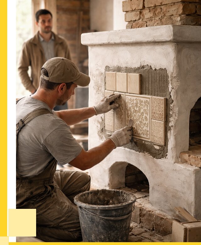 Отделка печей и банных печей в Тобольске от 35585 р. | ЭриданТбл