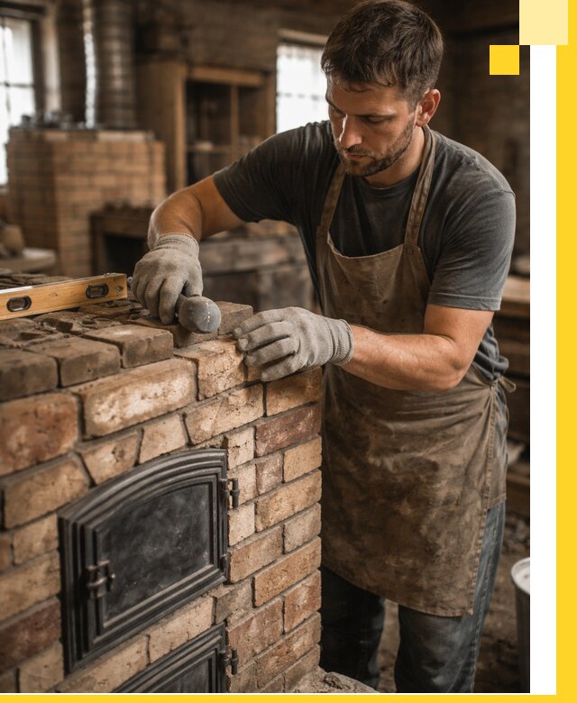 Изготовление печей на заказ в Тобольске с проектом и монтажом