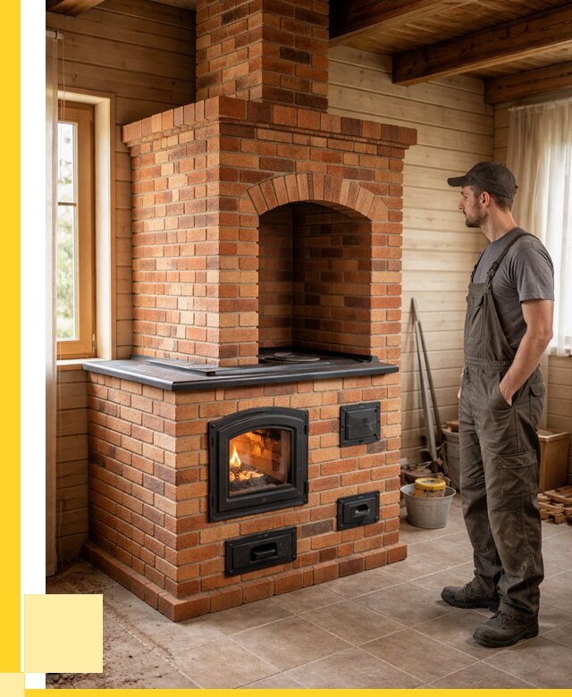 Кирпичные печи в Тобольске: купить от 152505 р. | ЭриданТбл