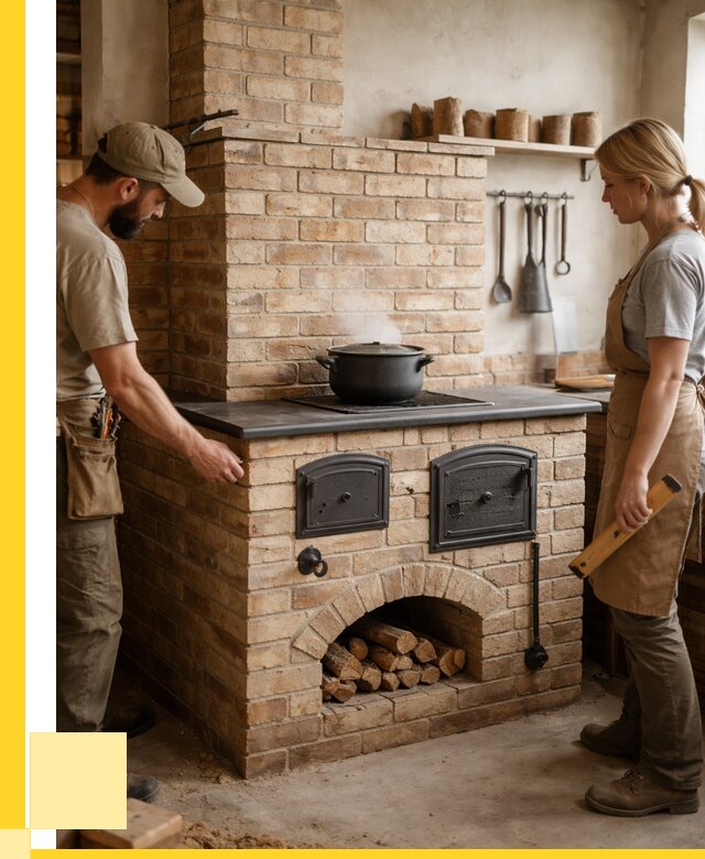 Варочно отопительные печи в Тобольске от 91503 р. | ЭриданТбл