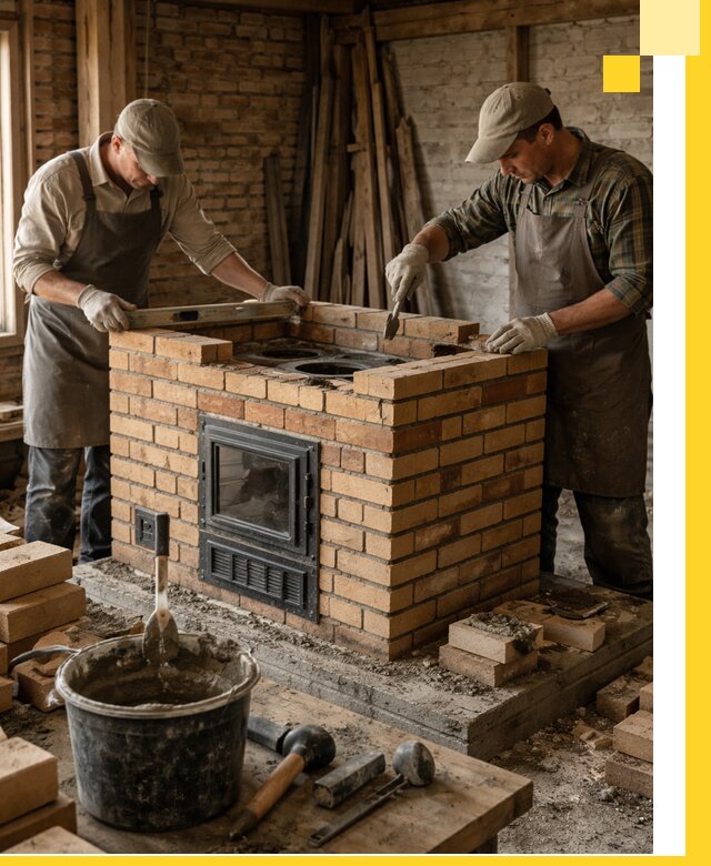 Изготовление и установка варочных печей под ключ в Тобольске