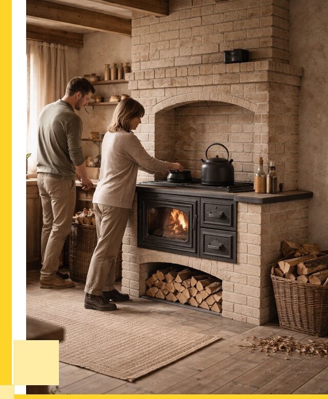 Печи с плитой в Тобольске от 45752 р. | ЭриданТбл — кирпичная печь