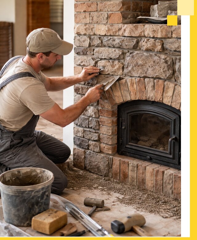 Печи для дома под ключ в Тобольске, установка и доставка