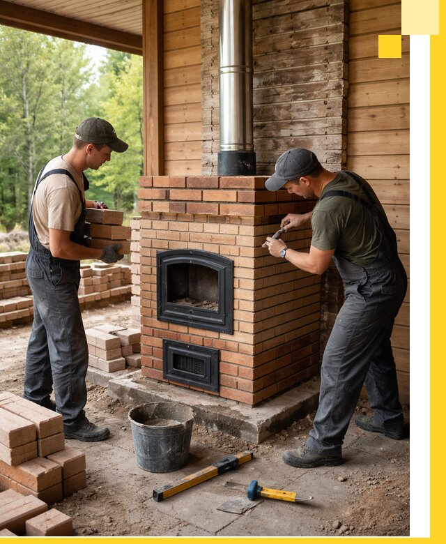 Производство и установка дачных печей под ключ в Тобольске
