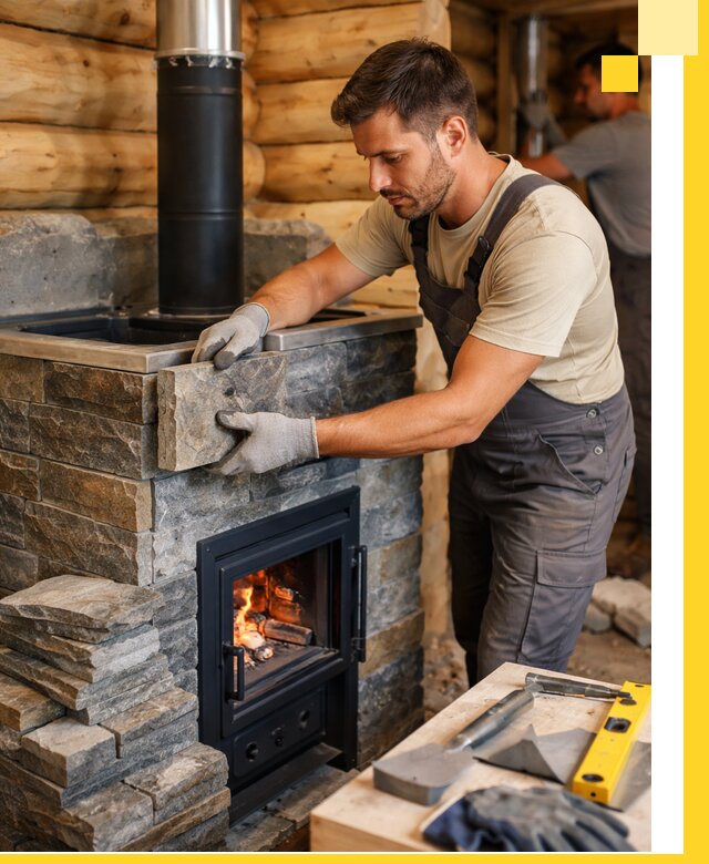 Печи для бани под ключ в Тобольске: изготовление и монтаж