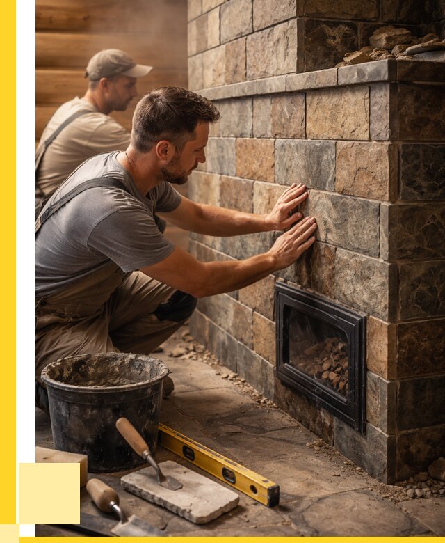 Облицовка банных печей в Тобольске под ключ от 12200 р. | ЭриданТбл