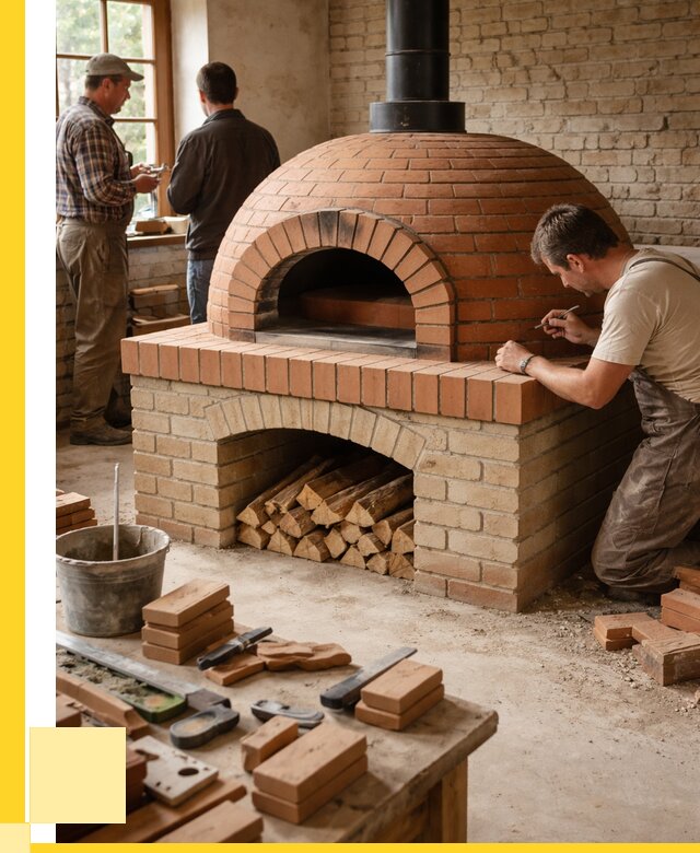 Помпейская печь дровяная для пиццы в Тобольске | ЭриданТбл от 203340 р.