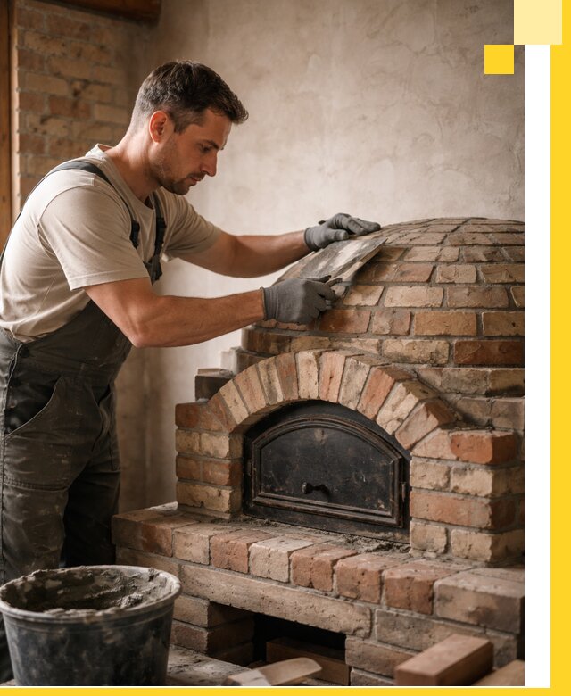 Изготовление и монтаж помпейских печей на заказ в Тобольске