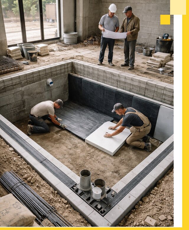 Проекты частных и общественных бассейнов под ключ в Тобольске