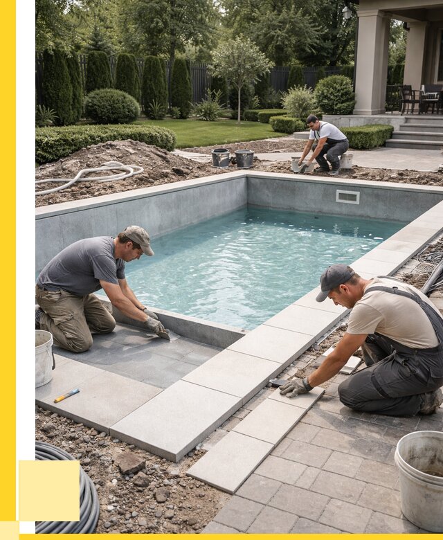 Монтаж бассейнов в Тобольске под ключ от 457515 р. | ЭриданТбл