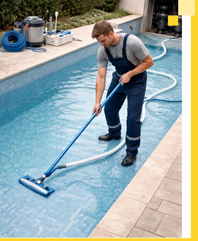 Профессиональная чистка бассейнов и фильтров в Тобольске под ключ