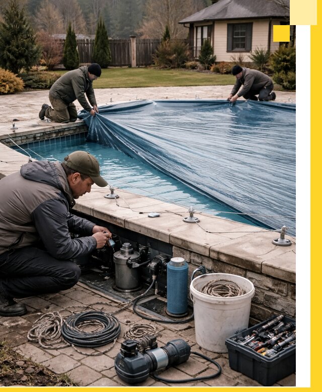 Консервация бассейнов в Тобольске: подготовка к длительному хранению