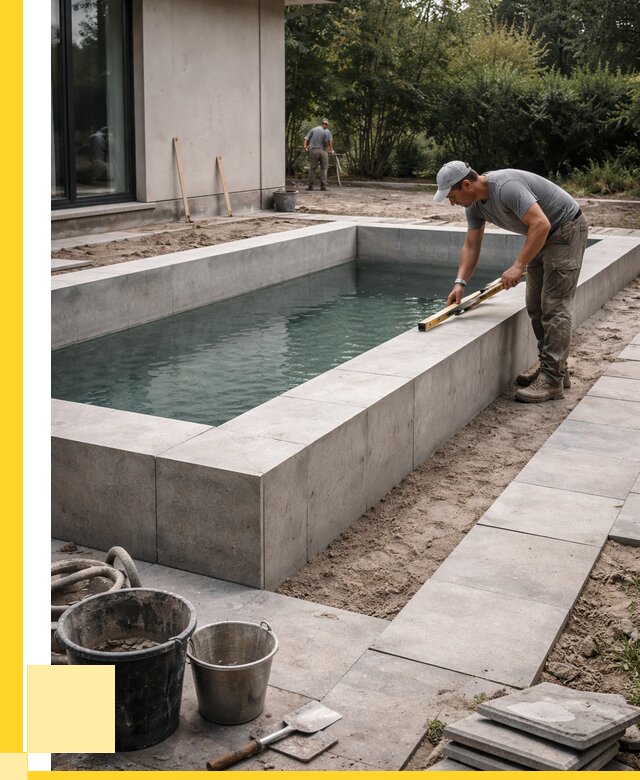 Строительство бетонного бассейна в Тобольске от 1220040 р. | ЭриданТбл