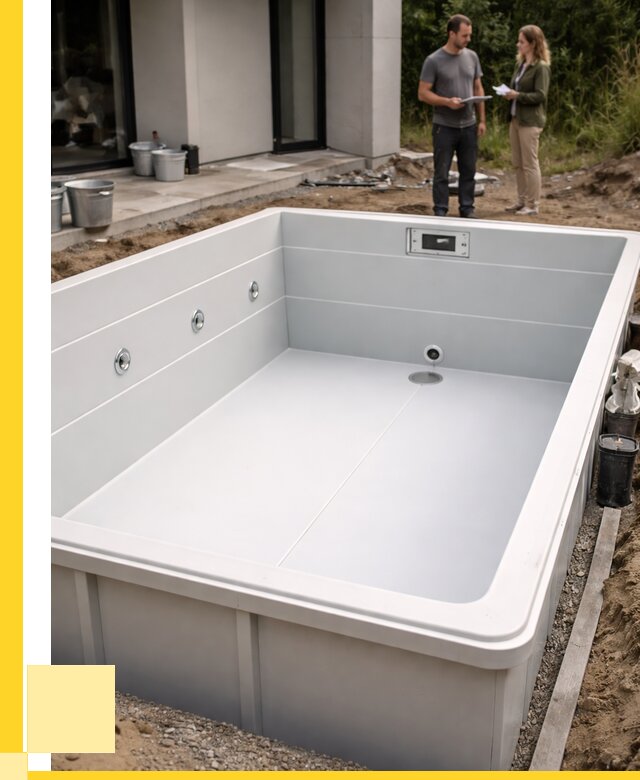 Полипропиленовые бассейны в Тобольске от 254175 р. | ЭриданТбл