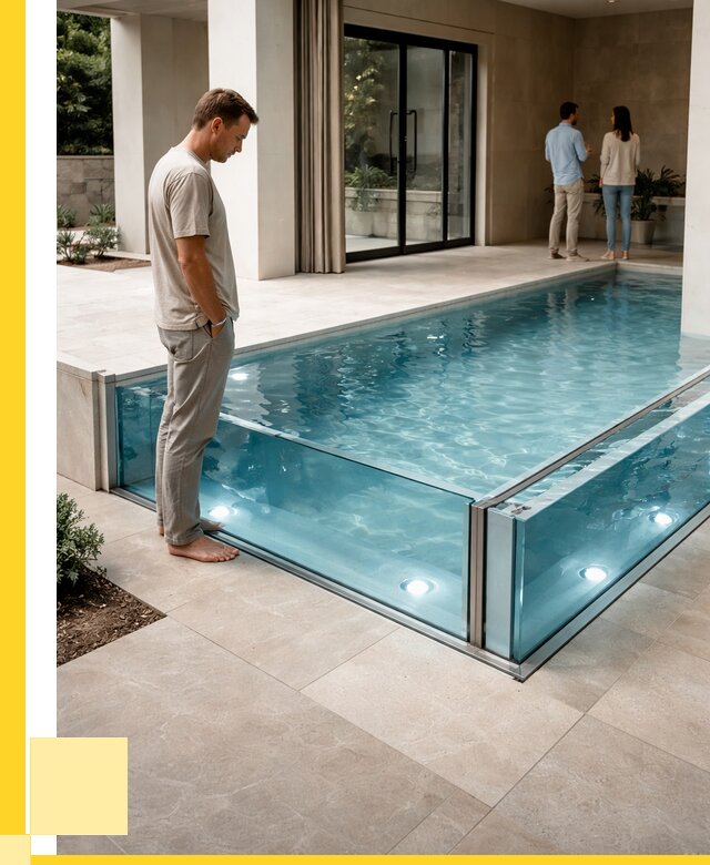 Стеклянные бассейны в Тобольске от 1220040 р. | ЭриданТбл — мозаика