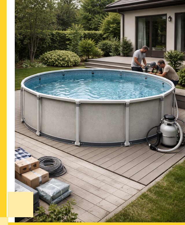 Купить каркасные бассейны в Тобольске от 45752 р. | ЭриданТбл