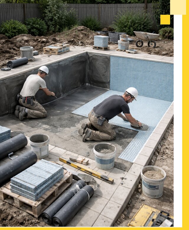 Проектирование и строительство стационарных бассейнов в Тобольске