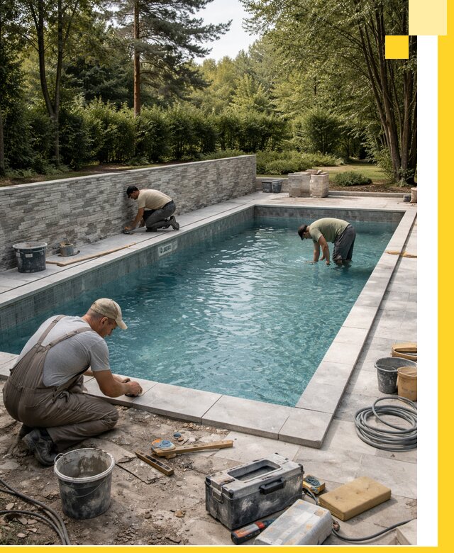 Проектирование и строительство частных бассейнов в Тобольске