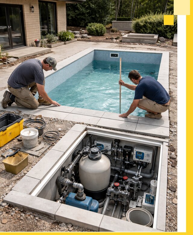 Строительство качественных домашних бассейнов под ключ в Тобольске