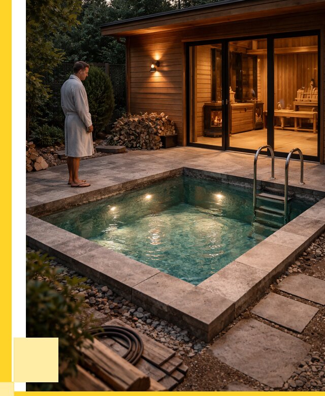 Бани с бассейном под ключ в Тобольске от 96587 р. | ЭриданТбл