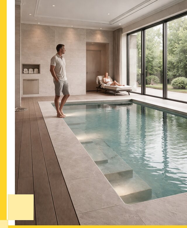 Бассейны в коттедже под ключ в Тобольске от 1220040 р. | ЭриданТбл