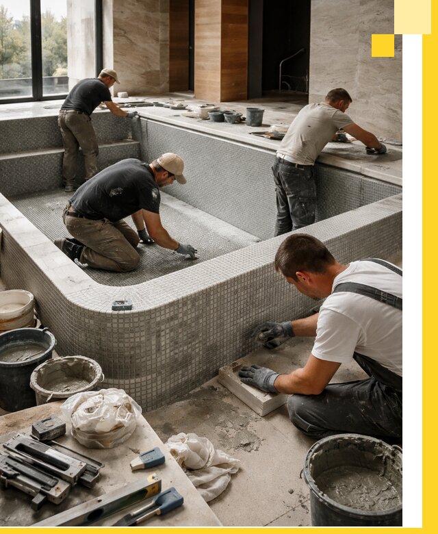 Строительство и установка СПА бассейнов под ключ в Тобольске