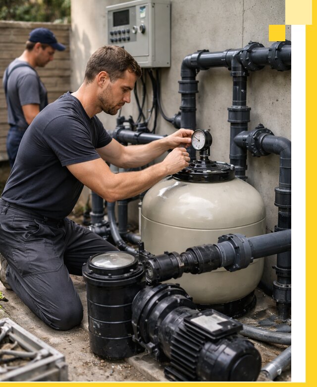 Поставка и монтаж фильтровального оборудования для бассейнов в Тобольске