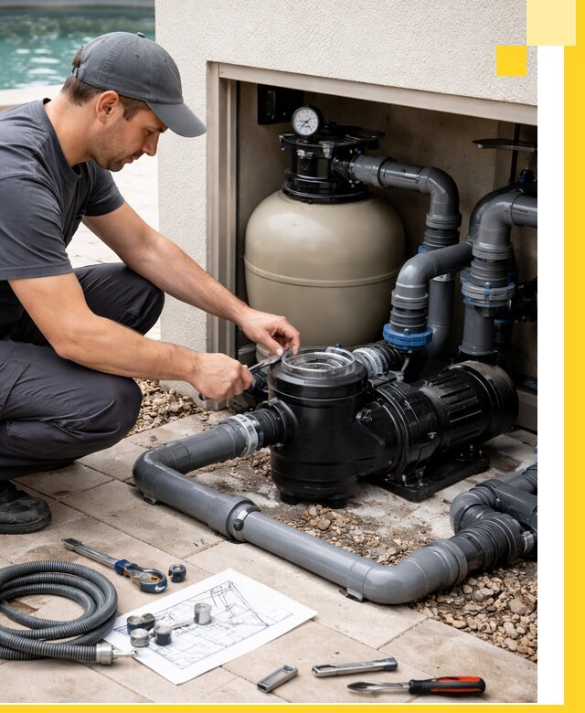 Поставка, монтаж и сервис насосов для бассейнов в Тобольске