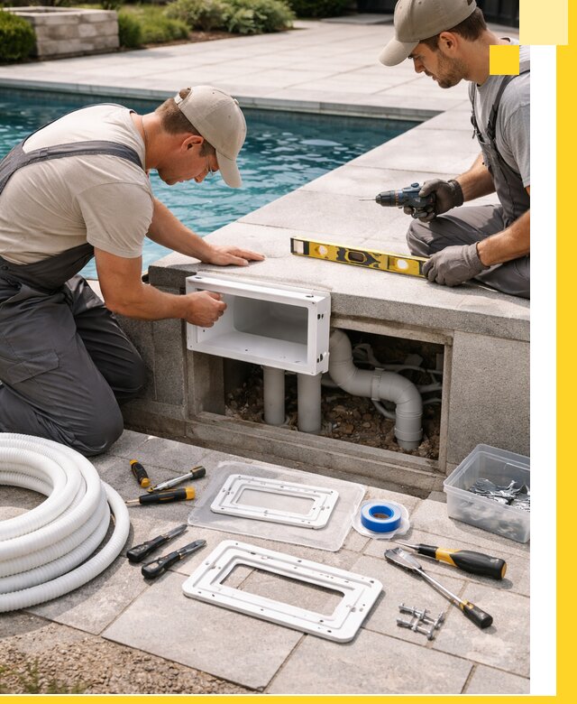 Поставка и установка скиммеров для бассейнов в Тобольске