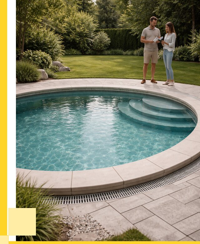 Круглые каркасные бассейны купить в Тобольске от 254175 р. | ЭриданТбл