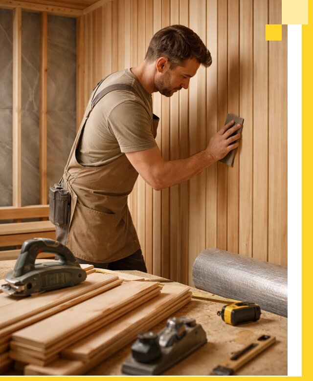 Профессиональная отделка саун и парных под ключ в Тобольске