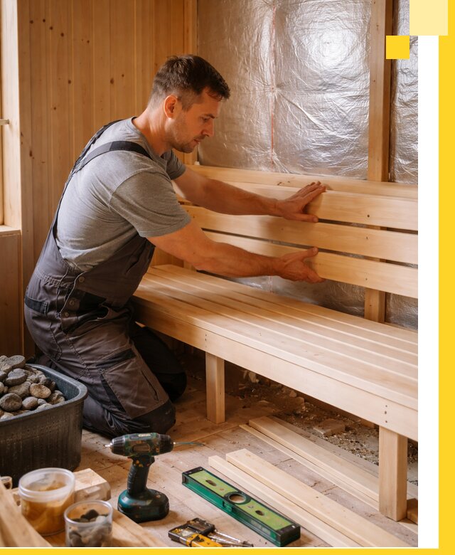 Проектирование, изготовление и монтаж финских саун в Тобольске