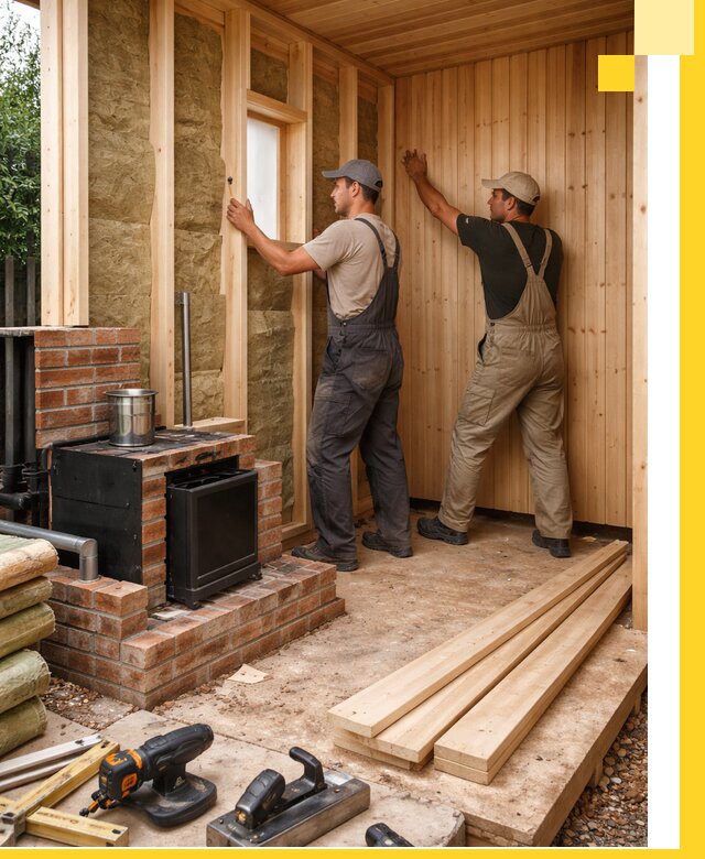 Строительство и установка дачных саун под ключ в Тобольске