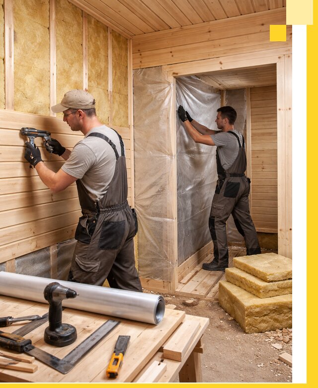 Бани под ключ в Тобольске с проектом и полным монтажом