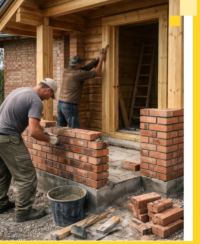 Строительство кирпичных бань под ключ в Тобольске с гарантией качества