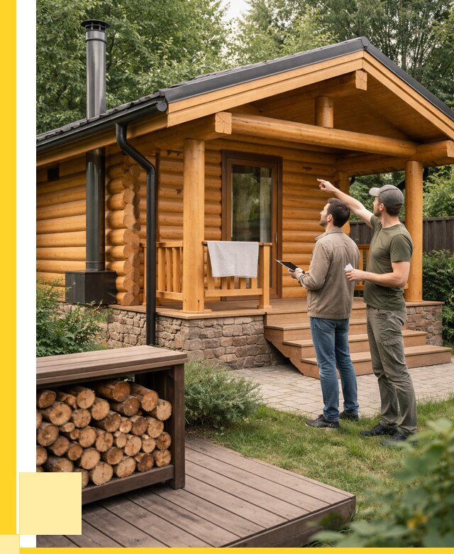 Бани для дачи под ключ в Тобольске от 254175 р. | ЭриданТбл