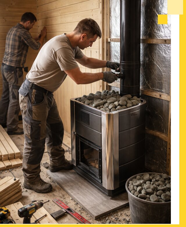 Проектирование и строительство парилок для бани в Тобольске под ключ