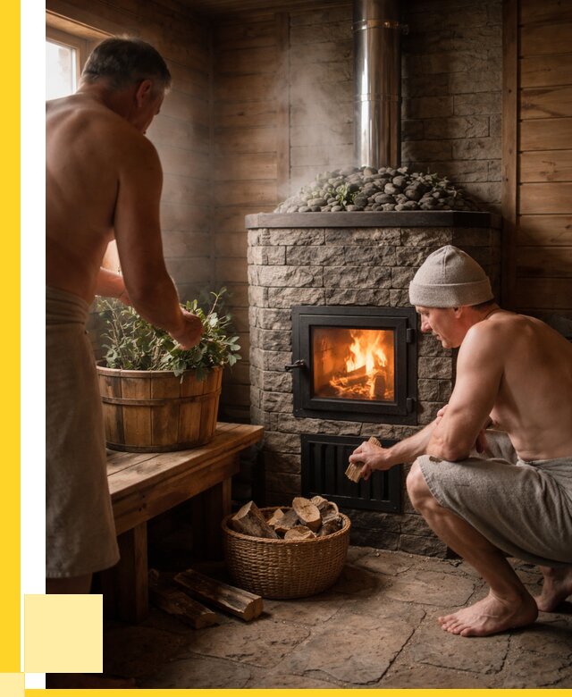 Банные печи под ключ в Тобольске от 45752 р. | ЭриданТбл кирпичная