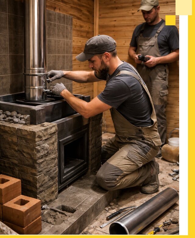 Изготовление и установка банных печей под ключ в Тобольске