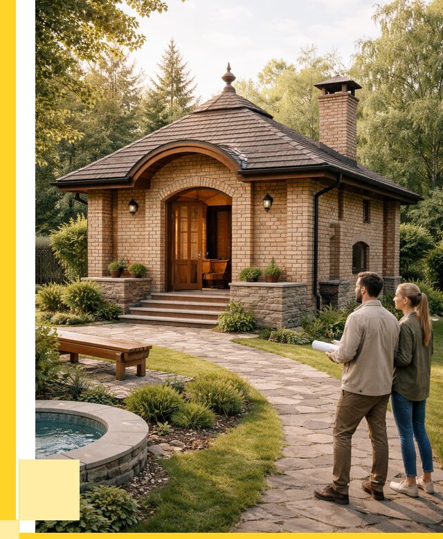 Проект кирпичной бани в Тобольске от 30501 р. | ЭриданТбл