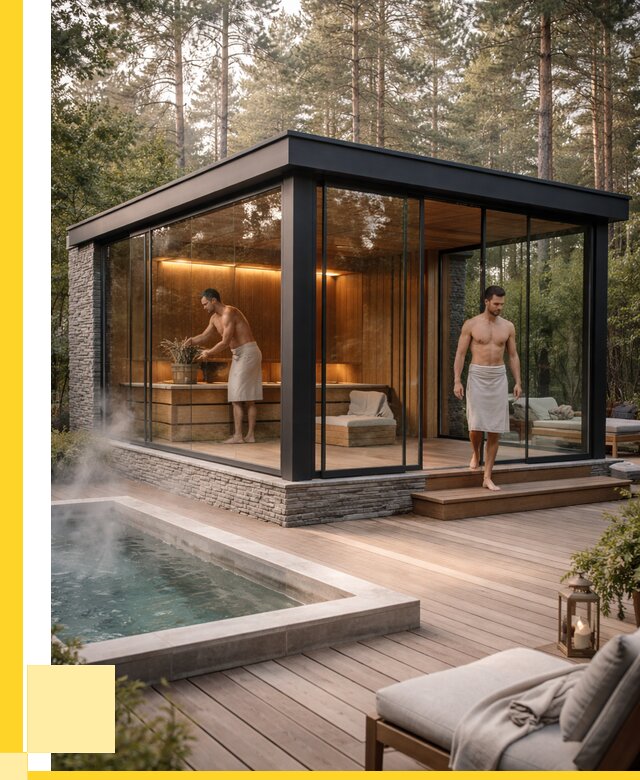 Стеклянные бани и двери в Тобольске от 457515 р. | ЭриданТбл